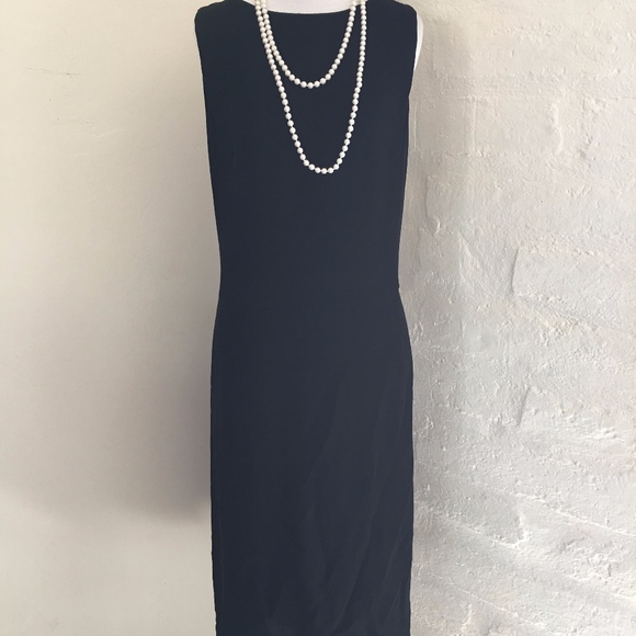 R.E.D. Valentino Black Cocktail Dress Size 46 (12) - Picture 2 of 7